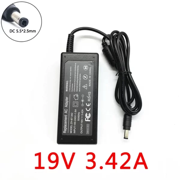 Chargeur Laptop ASUS 19V 3.42A 65W 5.5*2.5mm