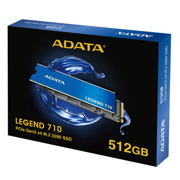 SSD 512 GB M.2 ADATA LEGEND 710 PCIe Gen3 x4 M.2 2280