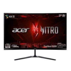 Écran Acer Nitro ED270U 27 pouces QHD incurvé pour gaming et bureautique