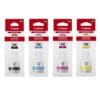 Pack Encre Canon GI-46 Originale Noir Cyan Magenta Jaune pour imprimantes Canon MAXIFY